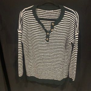 Pink Clover medium striped sweater